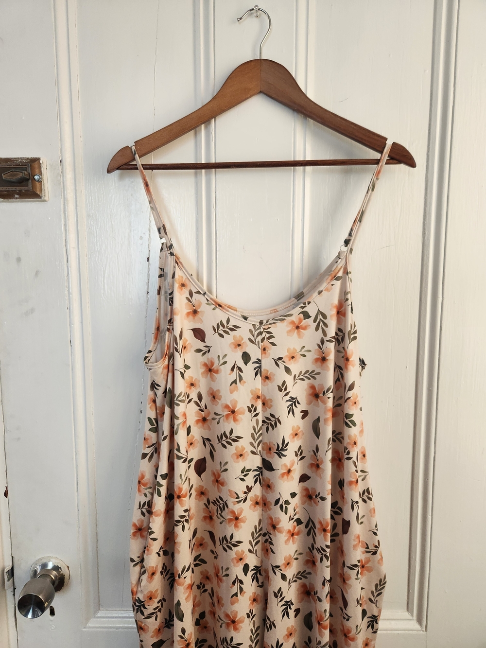 Emery Rose Yellow & Cream Floral Sunflower Wide Leg Jumpsuit Size 0XL - Picture 2 of 13